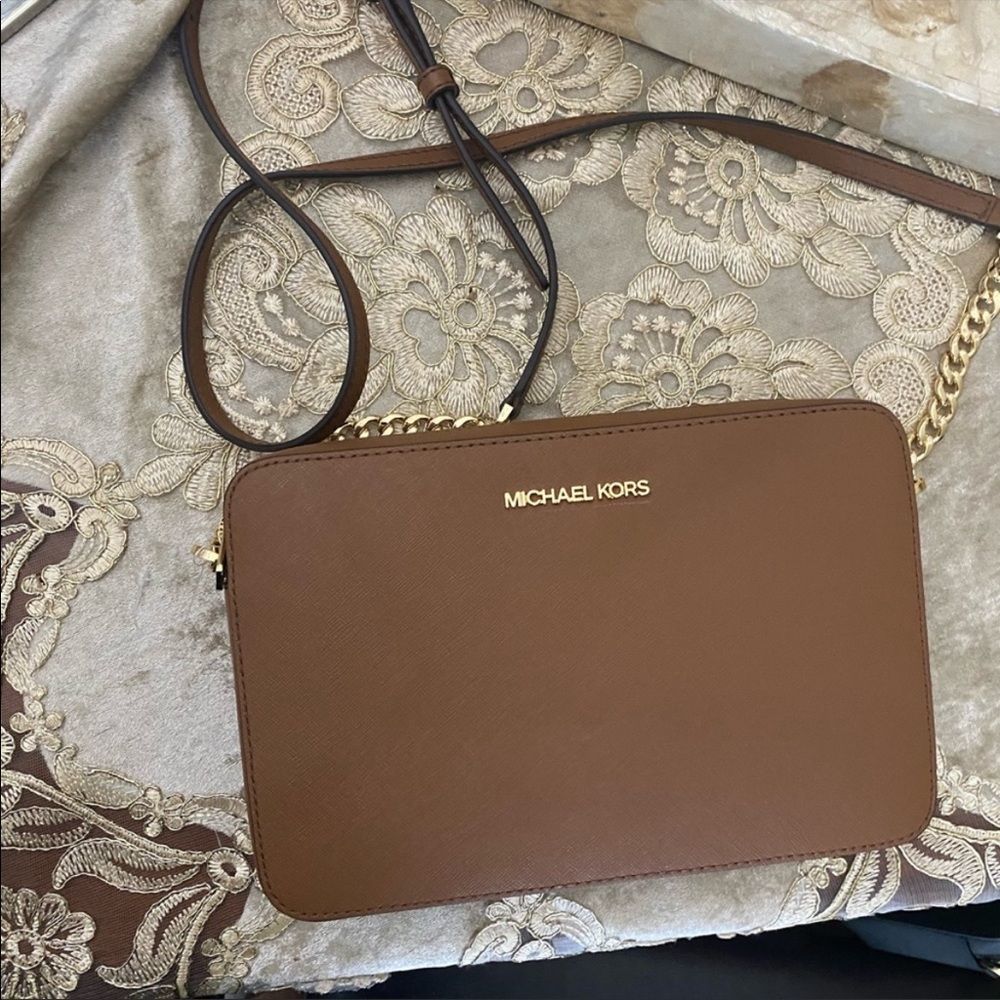 Michael Kors brown crossbody